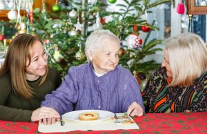 celebrating the holidays in a nursing home